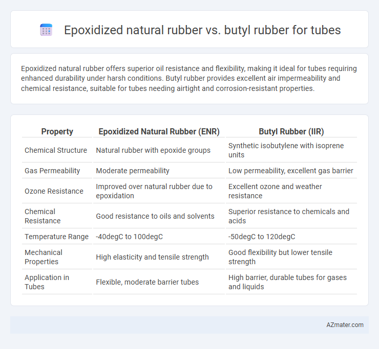 Epoxidized natural rubber vs. butyl rubber for tubes - What is The Difference?