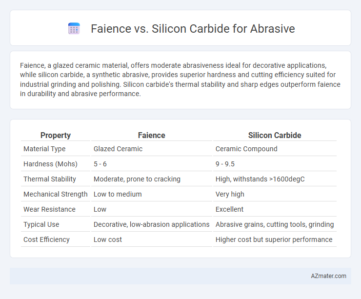 Faience vs. Silicon Carbide for Abrasive - What is The Difference?