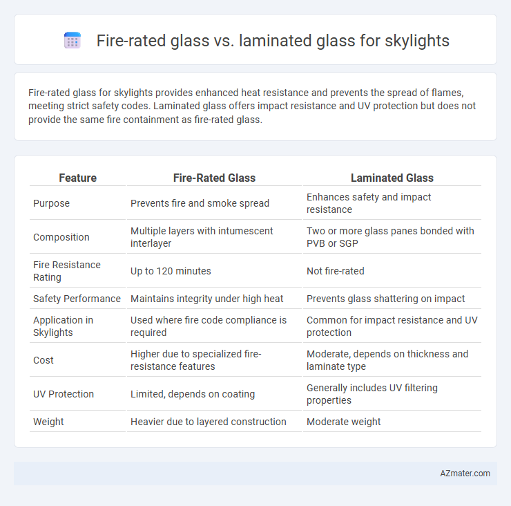 Fire-rated glass vs. laminated glass for skylights - What is The Difference?