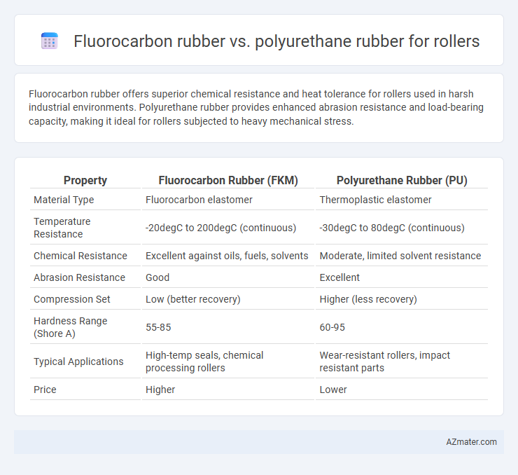 Fluorocarbon rubber vs. polyurethane rubber for rollers - What is The Difference?