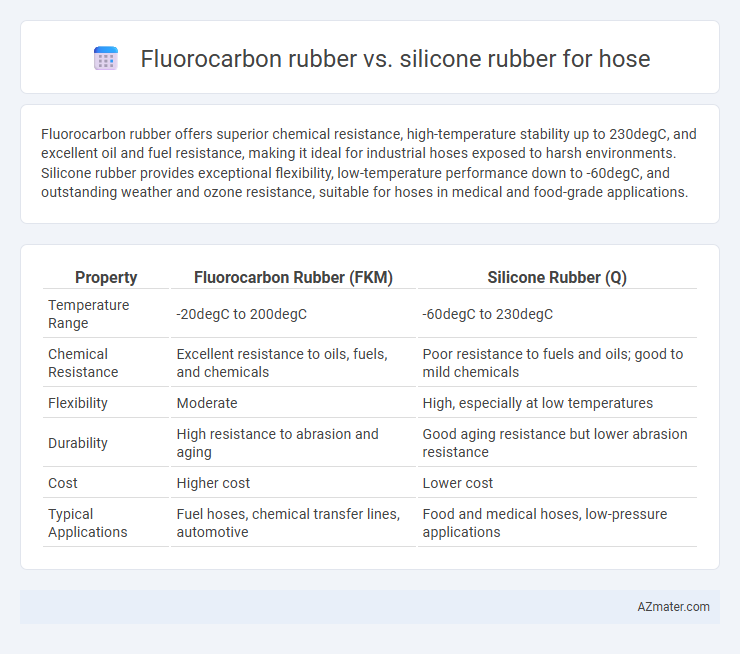 Fluorocarbon rubber vs. silicone rubber for hose - What is The Difference?