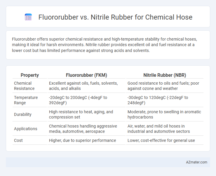 Fluororubber vs. Nitrile Rubber for Chemical Hose - What is The Difference?