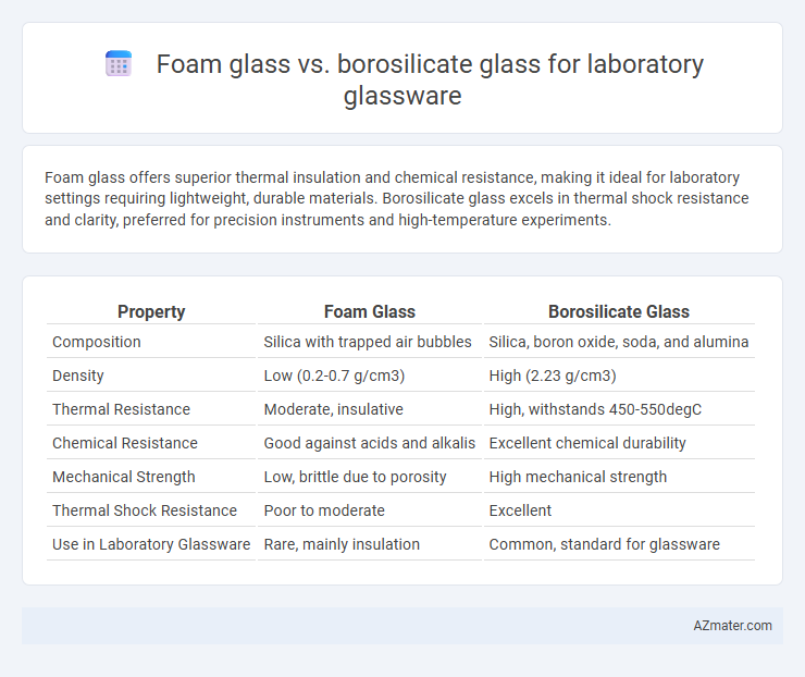 Foam glass vs. borosilicate glass for laboratory glassware - What is The Difference?
