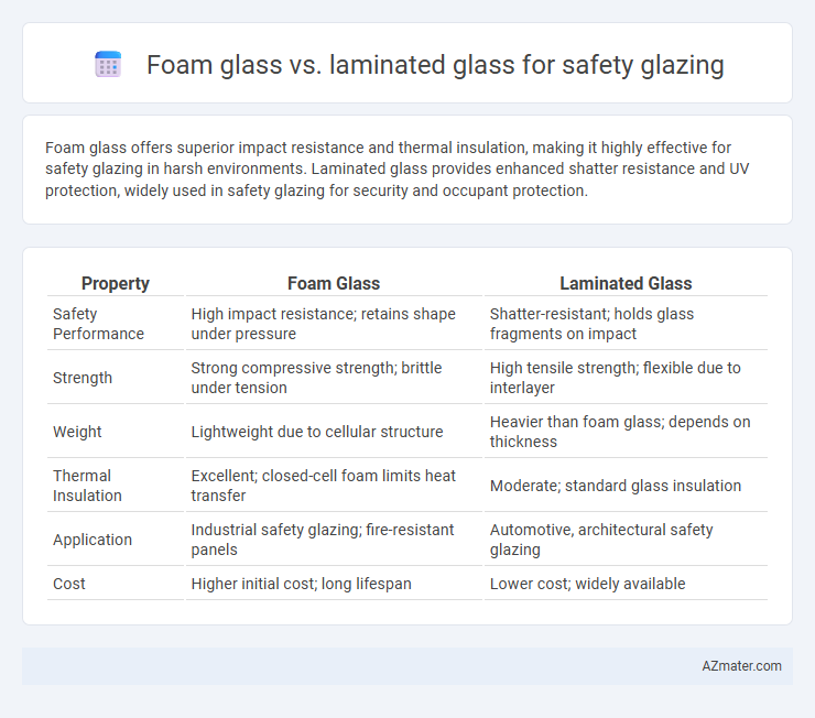 Foam glass vs. laminated glass for safety glazing - What is The Difference?