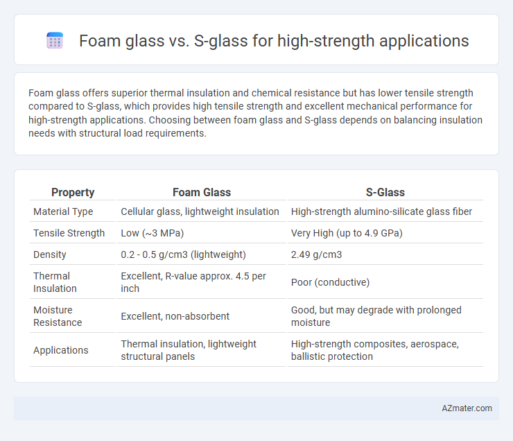Foam glass vs. S-glass for high-strength applications - What is The Difference?