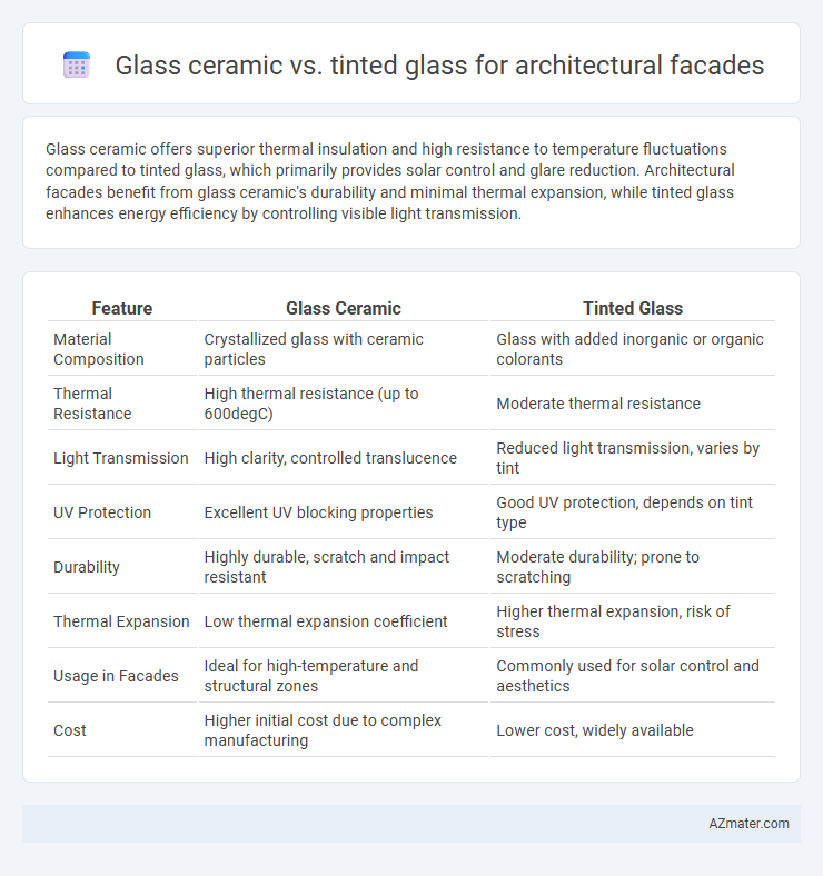 Glass ceramic vs. tinted glass for architectural facades - What is The Difference?