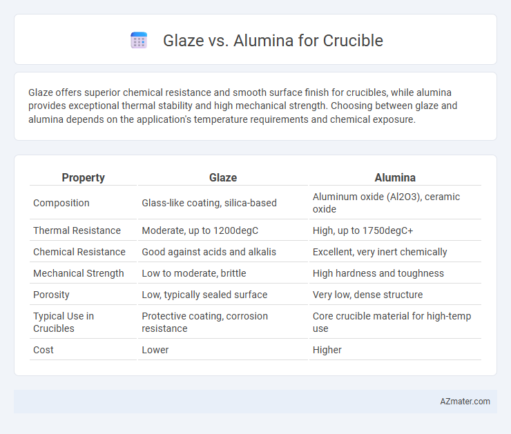 Glaze vs. Alumina for Crucible - What is The Difference?
