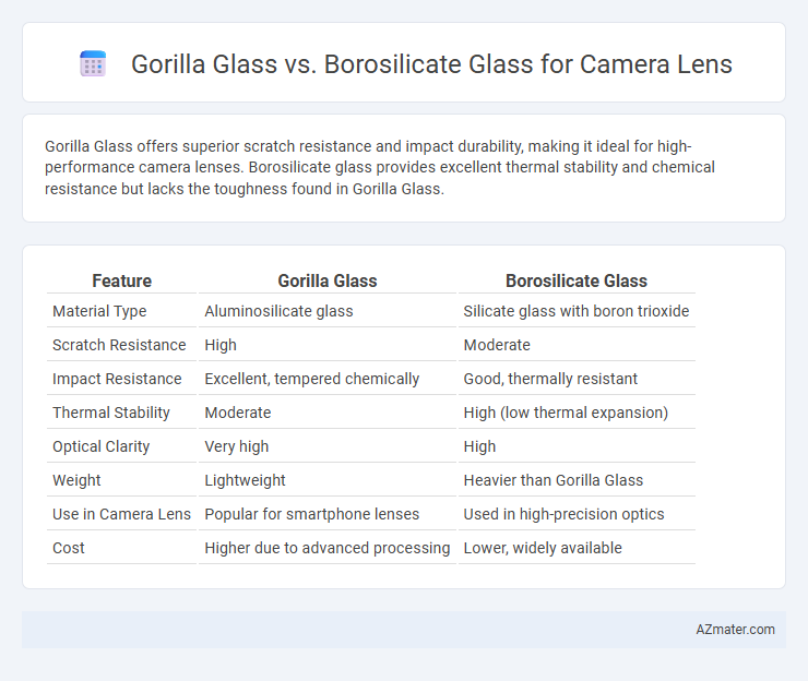 Gorilla Glass vs. Borosilicate Glass for Camera Lens - What is The Difference?
