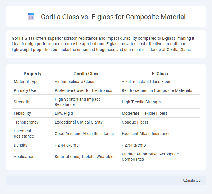 Gorilla Glass vs. E-glass for Composite Material - What is The Difference?