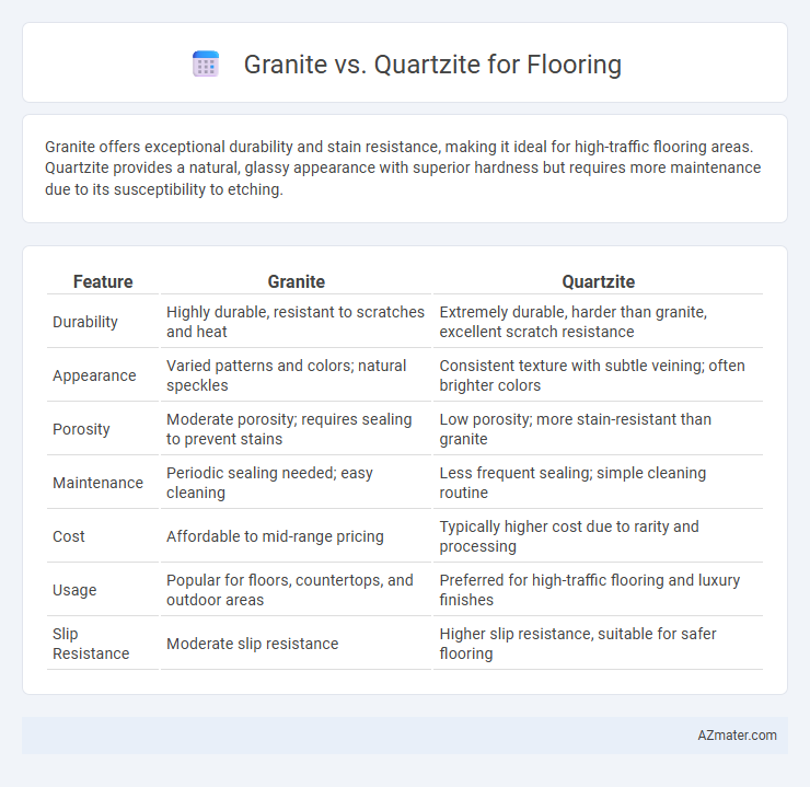 Granite vs. Quartzite for Flooring - What is The Difference?