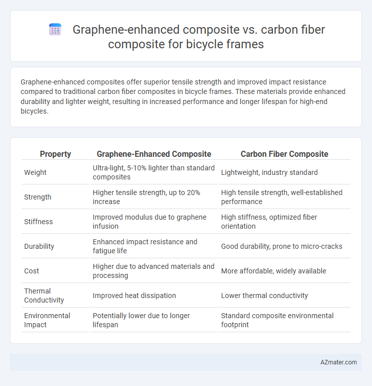 Graphene-enhanced composite vs. carbon fiber composite for bicycle frames - What is The Difference?