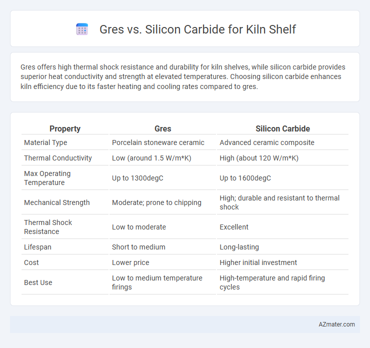 Gres vs. Silicon Carbide for Kiln Shelf - What is The Difference?