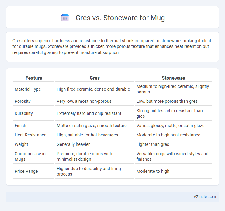 Gres vs. Stoneware for Mug - What is The Difference?