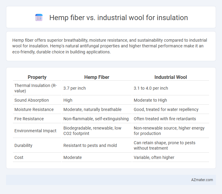 Hemp fiber vs. industrial wool for insulation - What is The Difference?