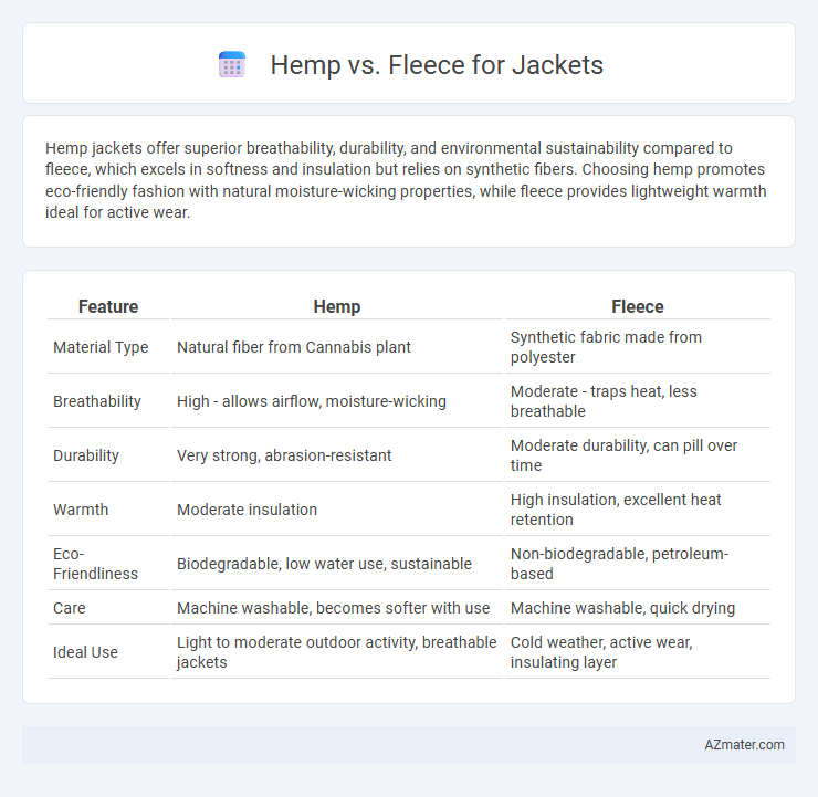 Hemp vs. Fleece for Jackets - What is The Difference?