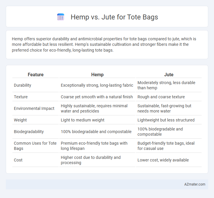 Hemp vs. Jute for Tote Bags - What is The Difference?