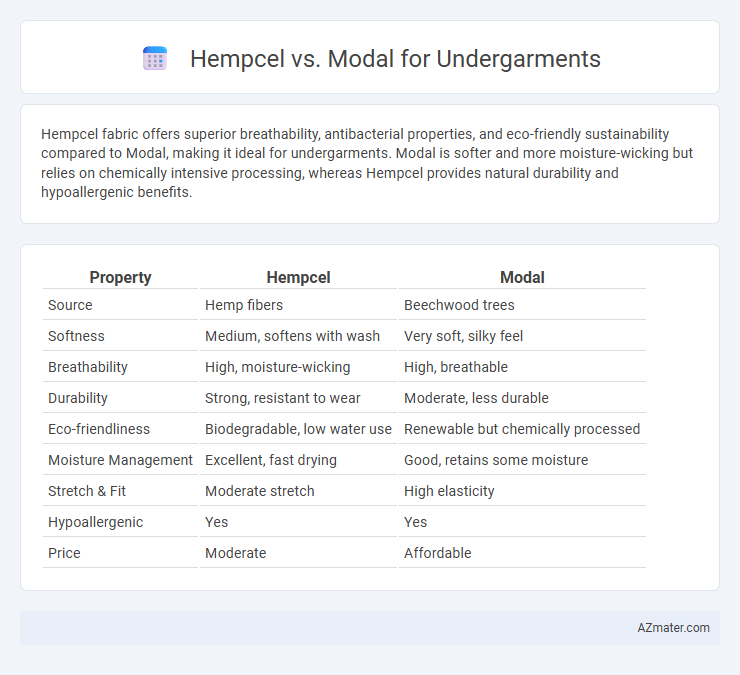Hempcel vs. Modal for Undergarments - What is The Difference?