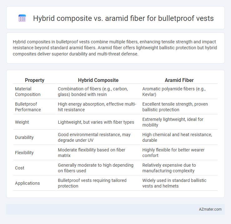 Hybrid composite vs. aramid fiber for bulletproof vests - What is The Difference?