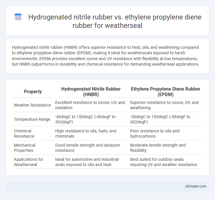Hydrogenated nitrile rubber vs. ethylene propylene diene rubber for weatherseal - What is The Difference?