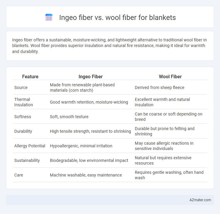 Ingeo fiber vs. wool fiber for blankets - What is The Difference?
