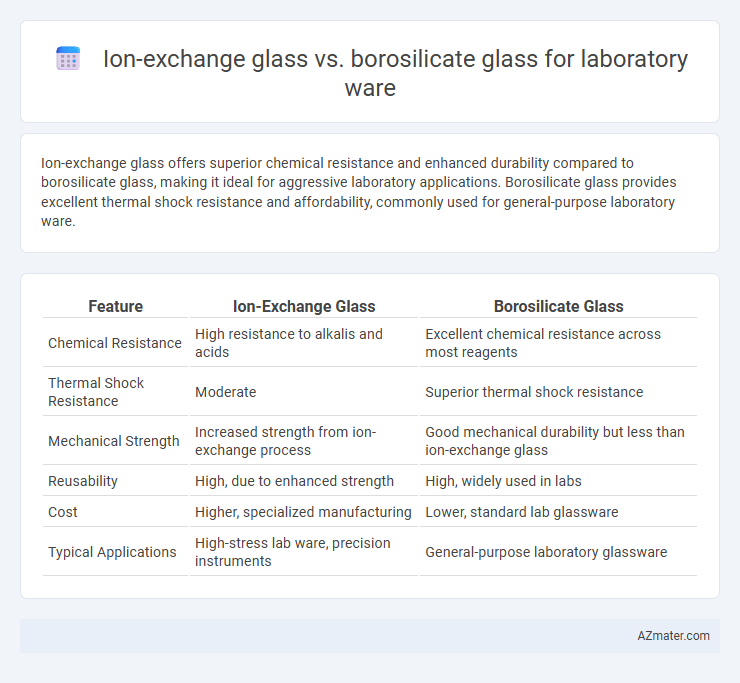 Ion-exchange glass vs. borosilicate glass for laboratory ware - What is The Difference?