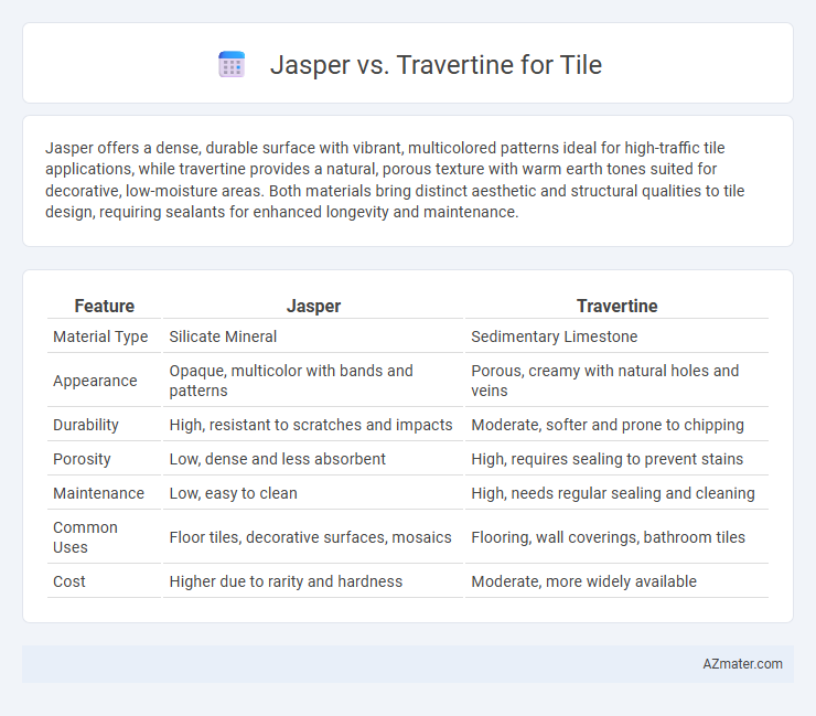 Jasper vs. Travertine for Tile - What is The Difference?