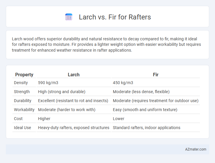 Larch vs. Fir for Rafters - What is The Difference?