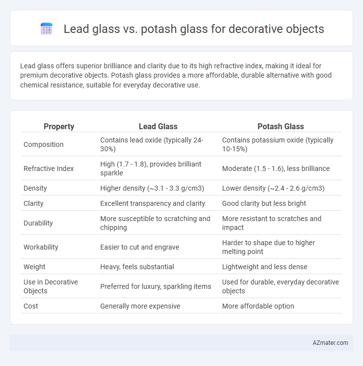 Lead glass vs. potash glass for decorative objects - What is The Difference?