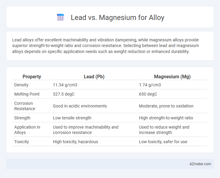 Lead vs. Magnesium for Alloy - What is The Difference?