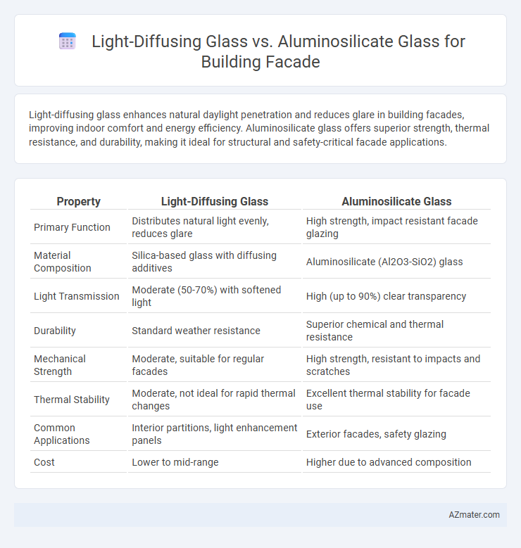 Light-Diffusing Glass vs. Aluminosilicate Glass for Building Facade - What is The Difference?