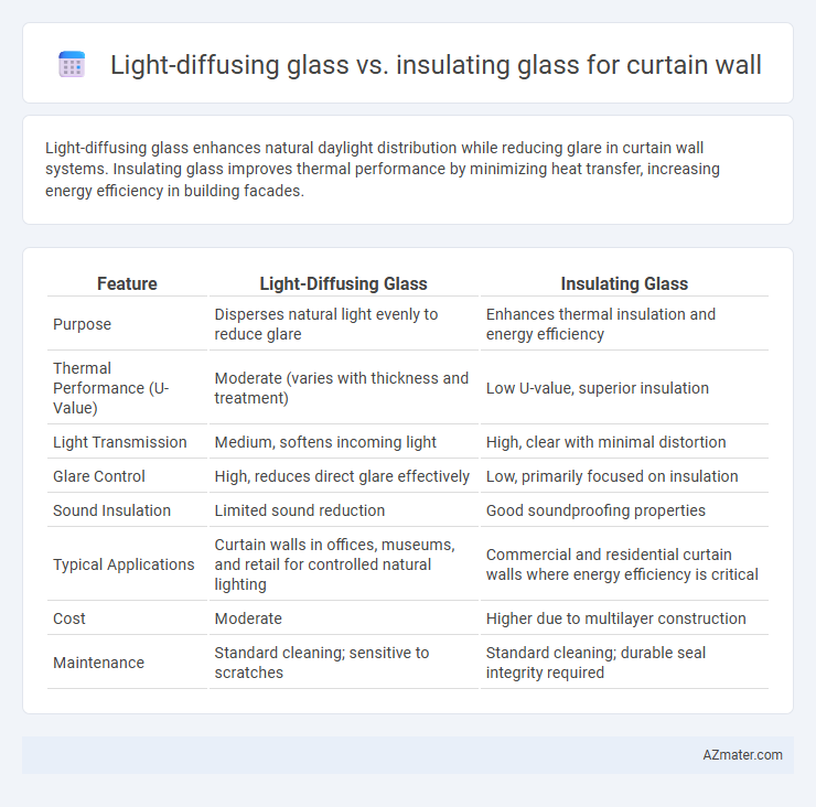 Light-diffusing glass vs. insulating glass for curtain wall - What is The Difference?
