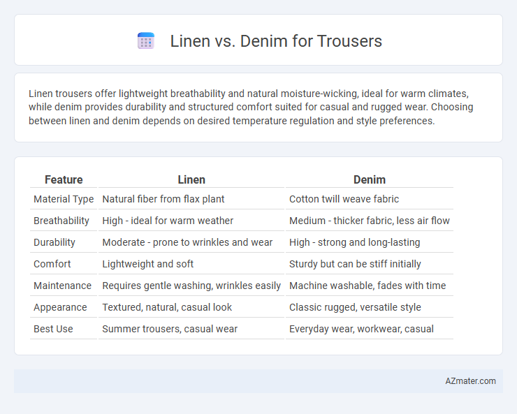 Linen vs. Denim for Trousers - What is The Difference?