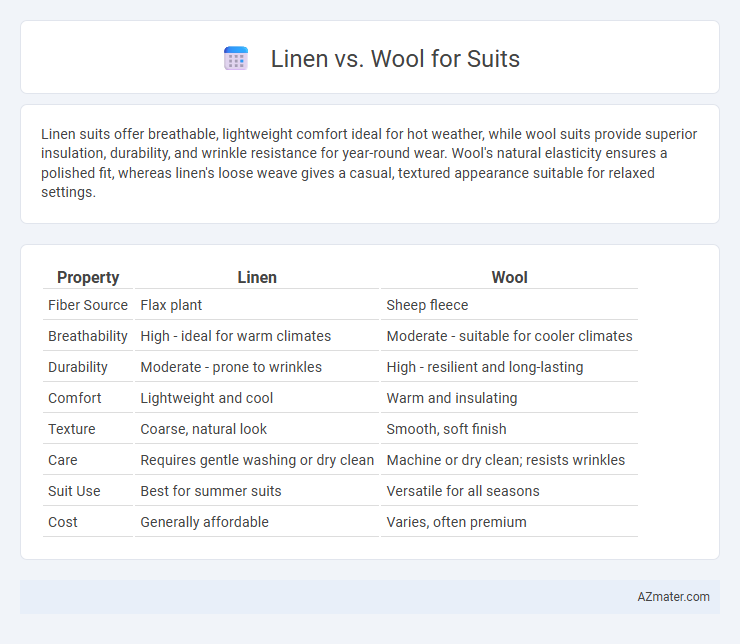 Linen vs. Wool for Suits - What is The Difference?