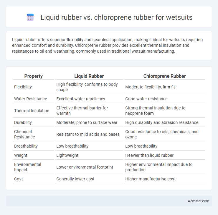 Liquid rubber vs. chloroprene rubber for wetsuits - What is The Difference?