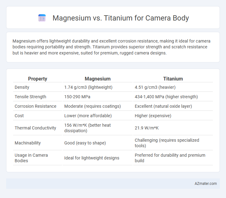 Magnesium vs. Titanium for Camera Body - What is The Difference?