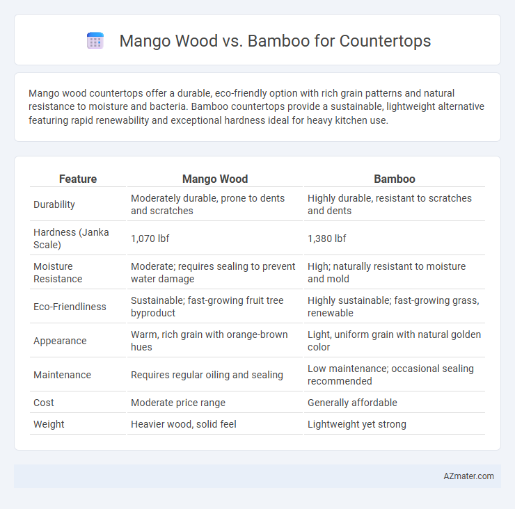 Mango Wood vs. Bamboo for Countertops - What is The Difference?