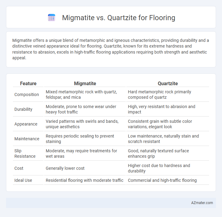 Migmatite vs. Quartzite for Flooring - What is The Difference?