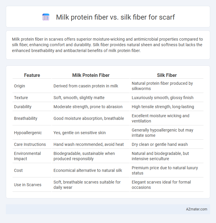 Milk protein fiber vs. silk fiber for scarf - What is The Difference?