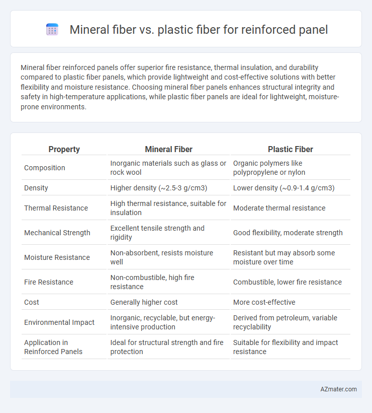 Mineral fiber vs. plastic fiber for reinforced panel - What is The Difference?
