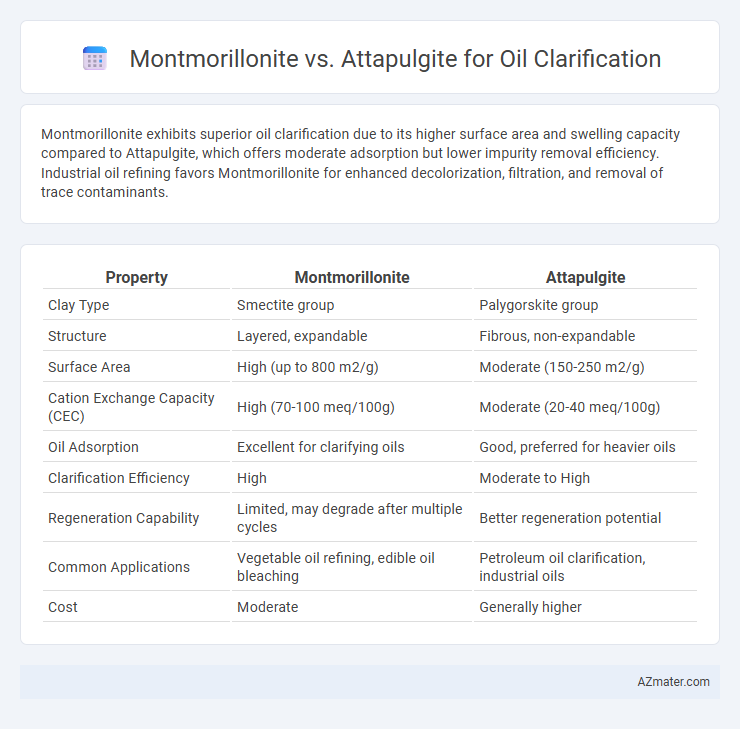 Montmorillonite vs. Attapulgite for Oil Clarification - What is The Difference?