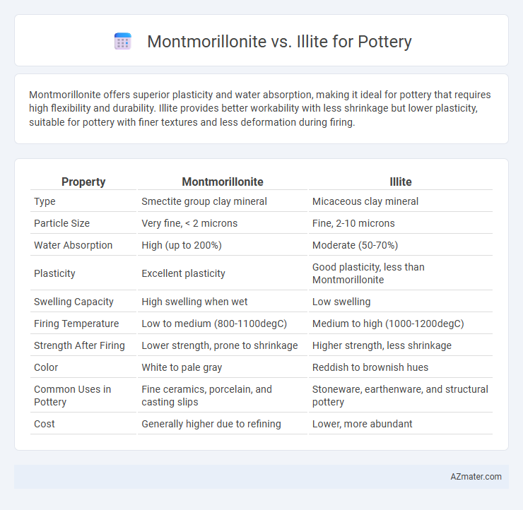 Montmorillonite vs. Illite for Pottery - What is The Difference?