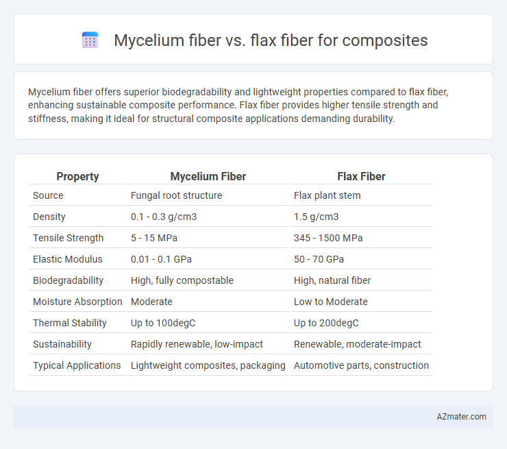 Mycelium fiber vs. flax fiber for composites - What is The Difference?