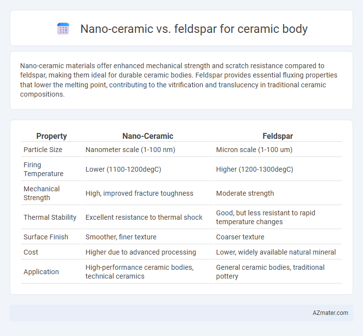 Nano-ceramic vs. feldspar for ceramic body - What is The Difference?