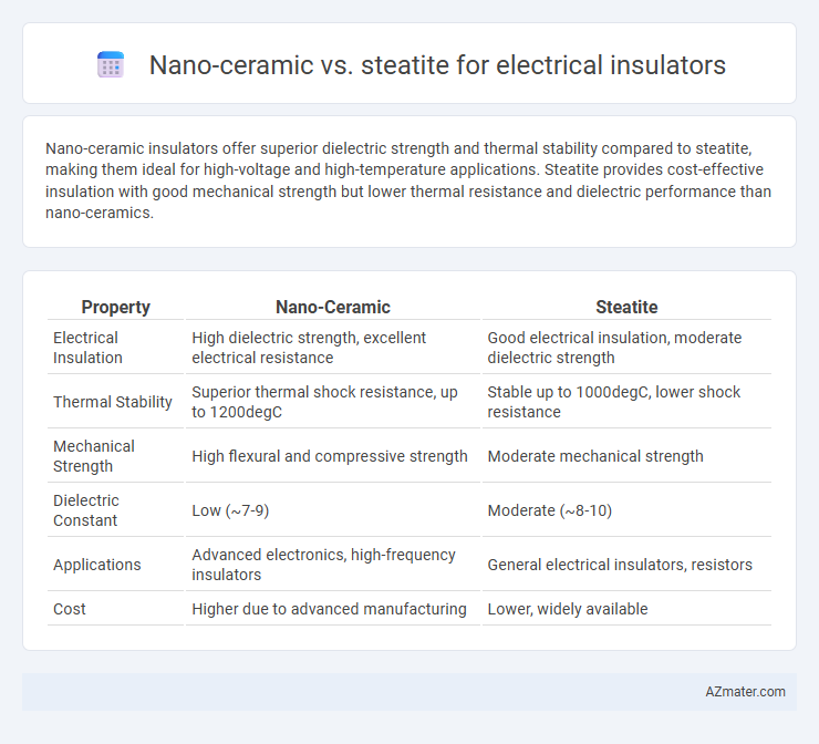 Nano-ceramic vs. steatite for electrical insulators - What is The Difference?