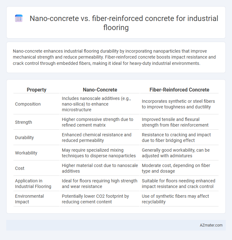 Nano-concrete vs. fiber-reinforced concrete for industrial flooring - What is The Difference?