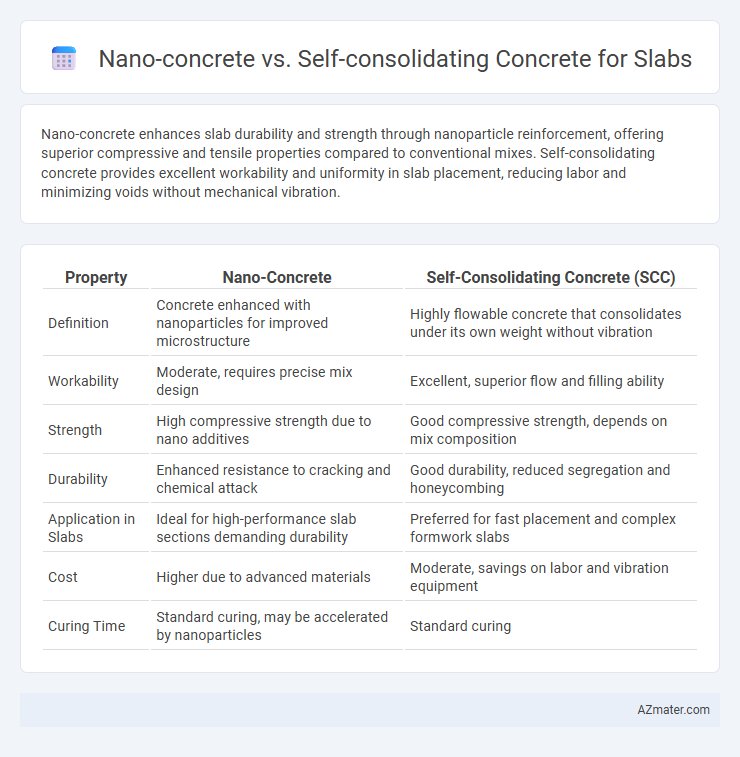 Nano-concrete vs. Self-consolidating Concrete for Slabs - What is The Difference?