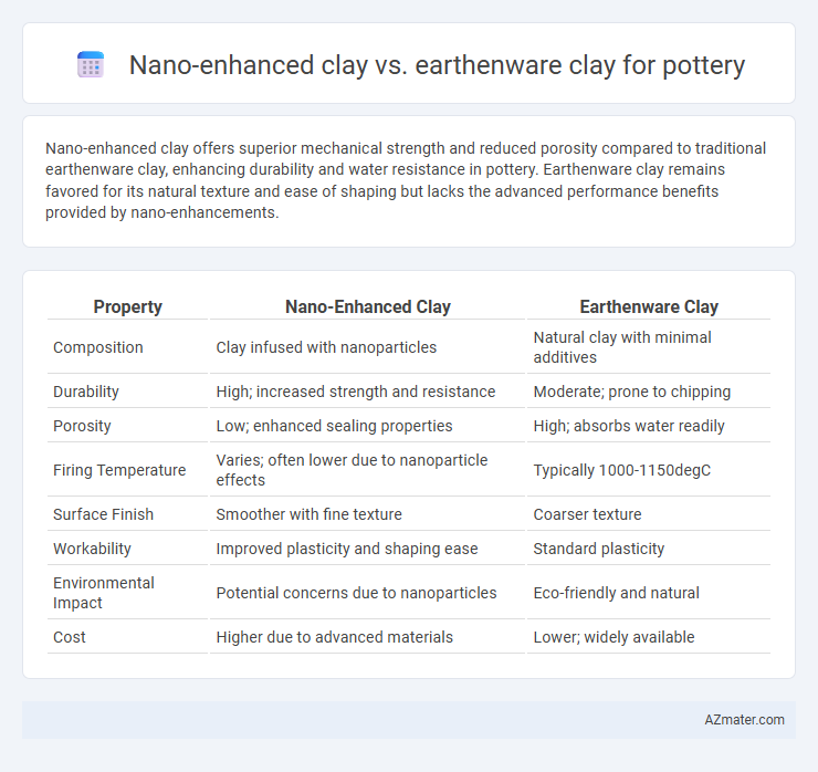 Nano-enhanced clay vs. earthenware clay for pottery - What is The Difference?