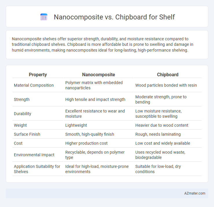 Nanocomposite vs. Chipboard for Shelf - What is The Difference?