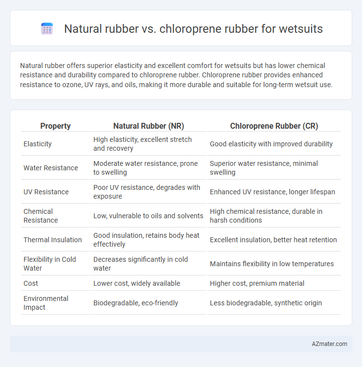 Natural rubber vs. chloroprene rubber for wetsuits - What is The Difference?