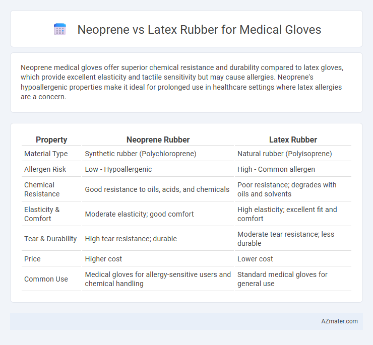 Neoprene vs Latex Rubber for Medical Gloves - What is The Difference?